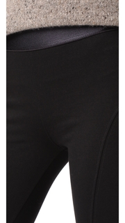 David Lerner Seamed Ankle Zip Leggings