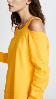 Daniel Patrick Cold Shoulder Sweatshirt