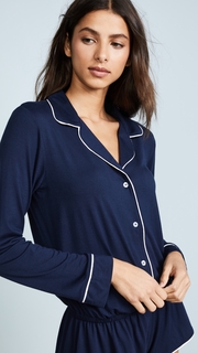 Eberjey Gisele PJ Long Sleeve Teddy