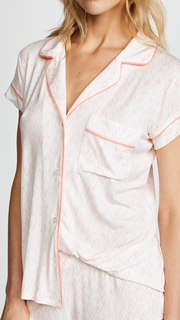 Eberjey Sweet Heart Shorts PJ Set