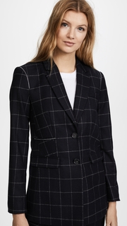 Elizabeth and James Capprice Window Pane Blazer