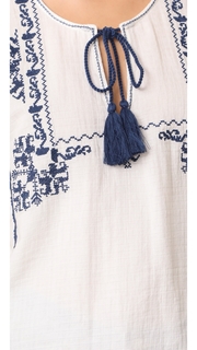 Ella Moss Marini Embroidered Blouse