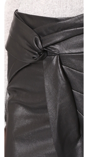 Ella Moss Faux Leather Skirt