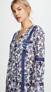 Ella Moss Folktale Floral Tunic Cover Up