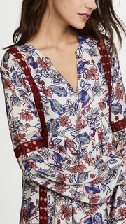 Ella Moss Folktale Floral Tunic Cover Up