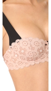 Fleur du Mal Crochet Lace Balconette Bra