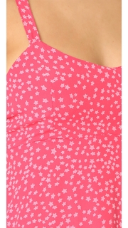 For Love &amp; Lemons Pink Star Tank Dress