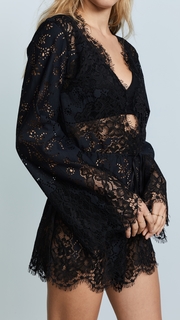 For Love &amp; Lemons Olympia Lace Romper