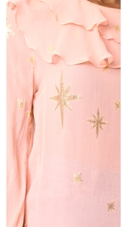 For Love &amp; Lemons Gilded Star Blouse