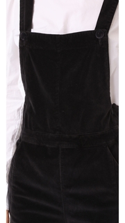 FRAME Velveteen Overalls