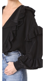FRAME Dancing Peasant Blouse