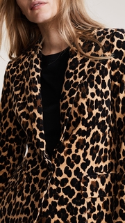 FRAME Cheetah Classic Blazer