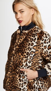 Ganni Ferris Faux Fur Jacket
