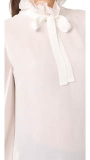 Giambattista Valli Ruffle Blouse