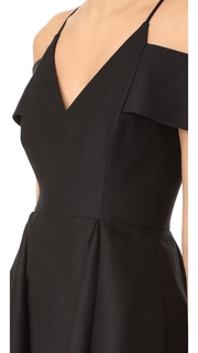 Halston Heritage Cold Shoulder Dress