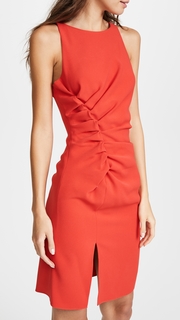 Halston Heritage Gathered Dress