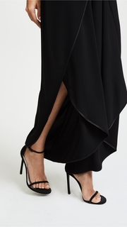 Halston Heritage Draped Jumpsuit
