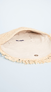 Hat Attack Sunshine Straw Clutch