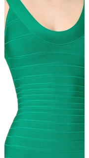 Herve Leger Sydney U Neck Dress