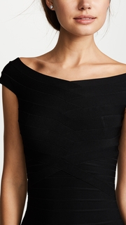 Herve Leger Roma Gown