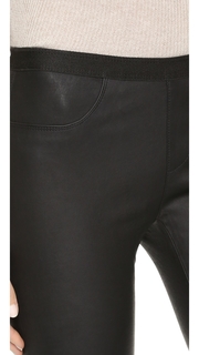 Helmut Lang Stretch Leather Pants