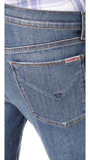 Hudson Riley Crop Relaxed Straight Jeans