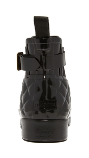Hunter Boots Refined Quilted Chelsea Booties