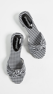 Jeffrey Campbell Beaton Gingham Slides
