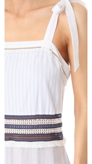 Jonathan Simkhai Tie Layered Maxi Dress