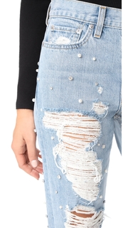 Jonathan Simkhai Studded Boyfriend Jeans