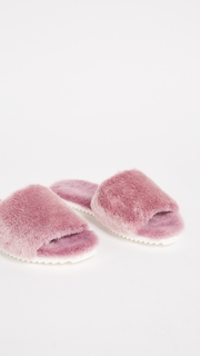 Joshua Sanders Eco Faux Fur Slides