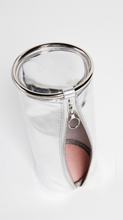 KARA Mirrored Duffel Wristlet