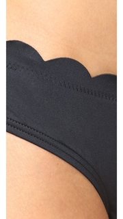 Kate Spade New York Scalloped Hipster Bikini Bottoms
