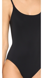 Karla Colletto Skinny Scoop Swimsuit with Low Back