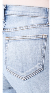 LAGENCE El Matador French Slim Destrcuted Raw Hem Jeans