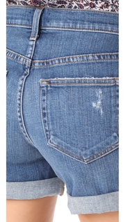 LAGENCE Balboa Double Roll Shorts