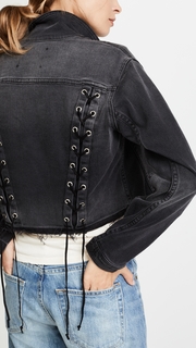 LAGENCE Zuma Lace Up Jacket