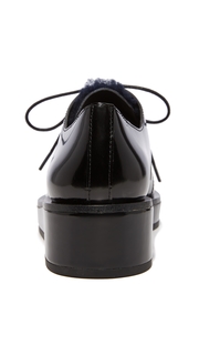 Loeffler Randall Frances Platform Shearling Oxfords