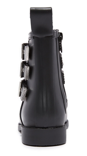 Loeffler Randall Nash Buckled Rain Booties