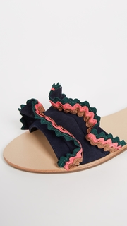 Loeffler Randall Birdie Ruffle Slides