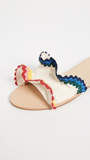 Loeffler Randall Birdie Ruffle Slides