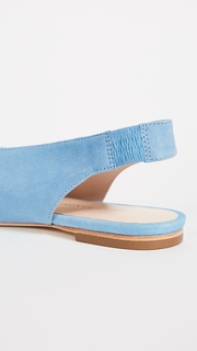 Loeffler Randall Eve Slingback Suede Flats
