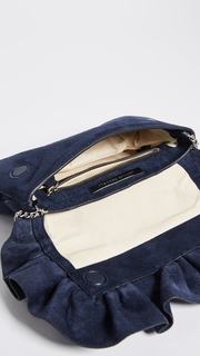 Loeffler Randall Ruffled Tab Clutch
