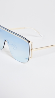 Le Specs Elysium Flat Top Sunglasses