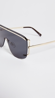 Le Specs Elysium Flat Top Sunglasses
