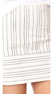 Madewell Gamine Miniskirt in Stripe Play