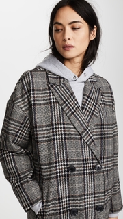 Madewell Speckled Tweed Coat