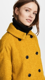 Madewell Double Breasted Boucle Coat