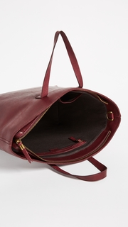 Madewell New Zip Top Tote