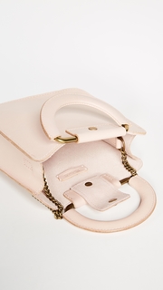 Madewell Square Cross Body Bag with Chain